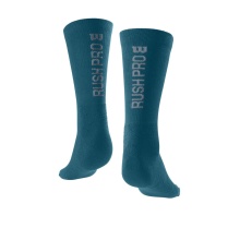 Wilson Tennis Sock Crew Rush Pro Blue Green Men - 1 Pair